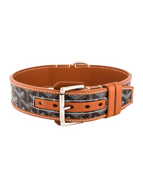 goyard dog collar red|goyard pet collars for sale.